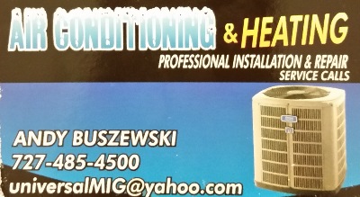 Air Conditioning & Heating - Andy Buszewski