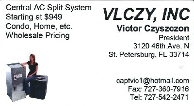 Central AC Split System - Victor Czyszczon