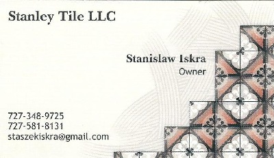 Stanley Tile, LLC - Stanisław Iskra
